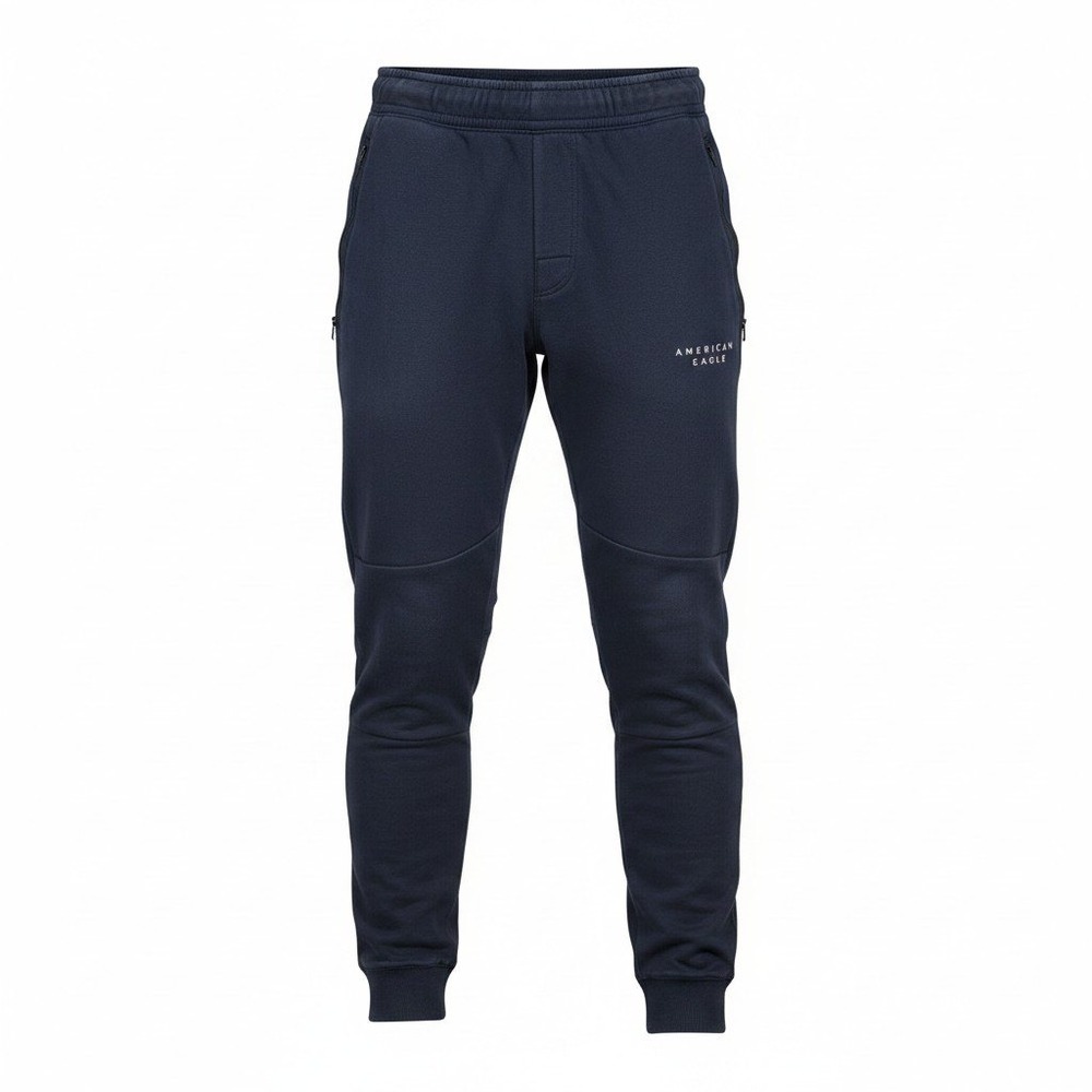 American Eagle M Navy Blue Jogger Sweatpants Athleisure Casual Mens